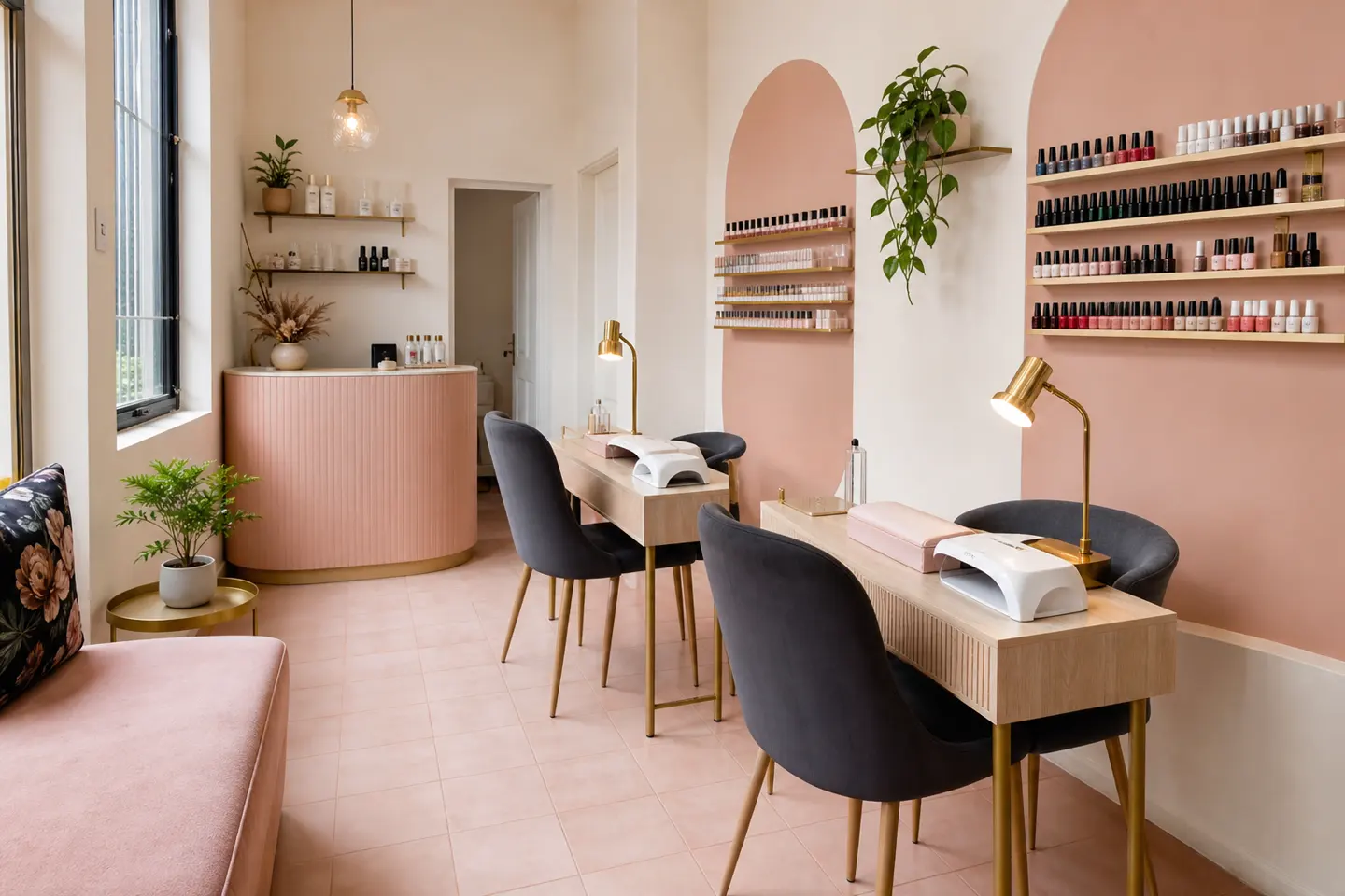 Salon environment concept