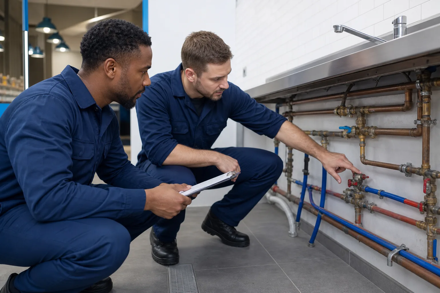 Generated small-commercial plumbing inspection concept